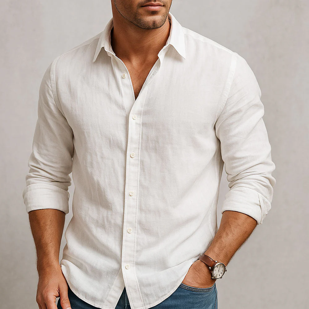 AMALFI Linen Shirt - Image 4