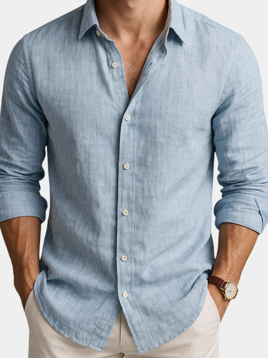 AMALFI Linen Shirt - Image 6