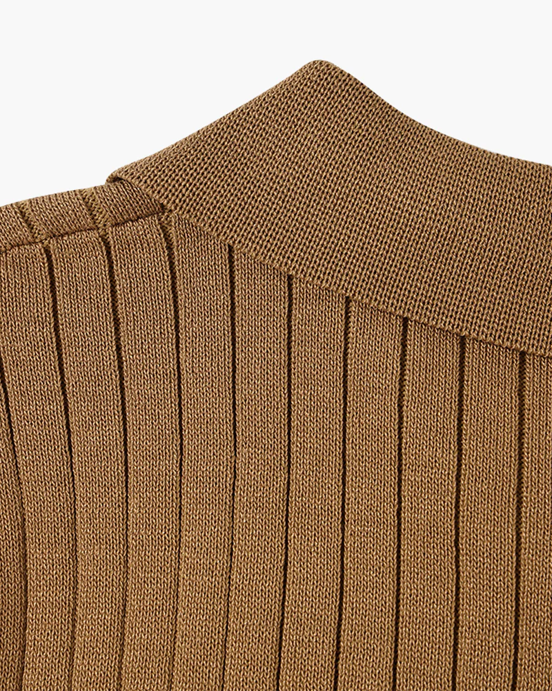 GIMCHEON Knitted Polo Shirt - Image 14