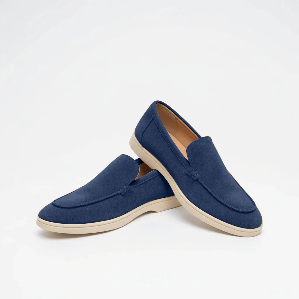 MONACO Old Money Suede Loafers - Image 3