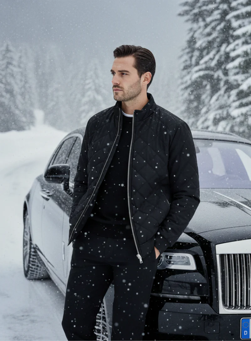 ST. MORITZ Quilted Winter Jacket - Image 7