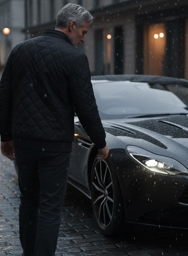 ST. MORITZ Quilted Winter Jacket - Image 9