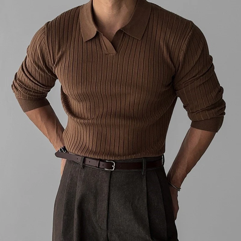 SUWON V-Neck Polo - Image 13