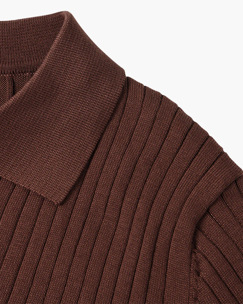 SUWON V-Neck Polo - Image 17