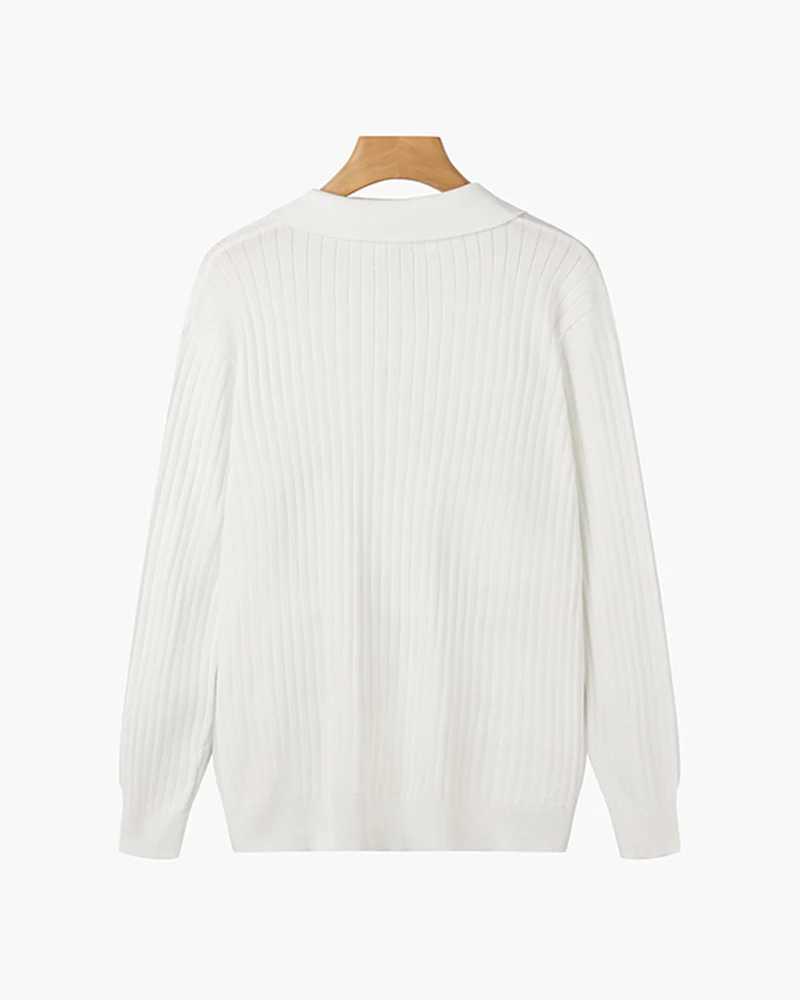 SUWON V-Neck Polo - Image 3